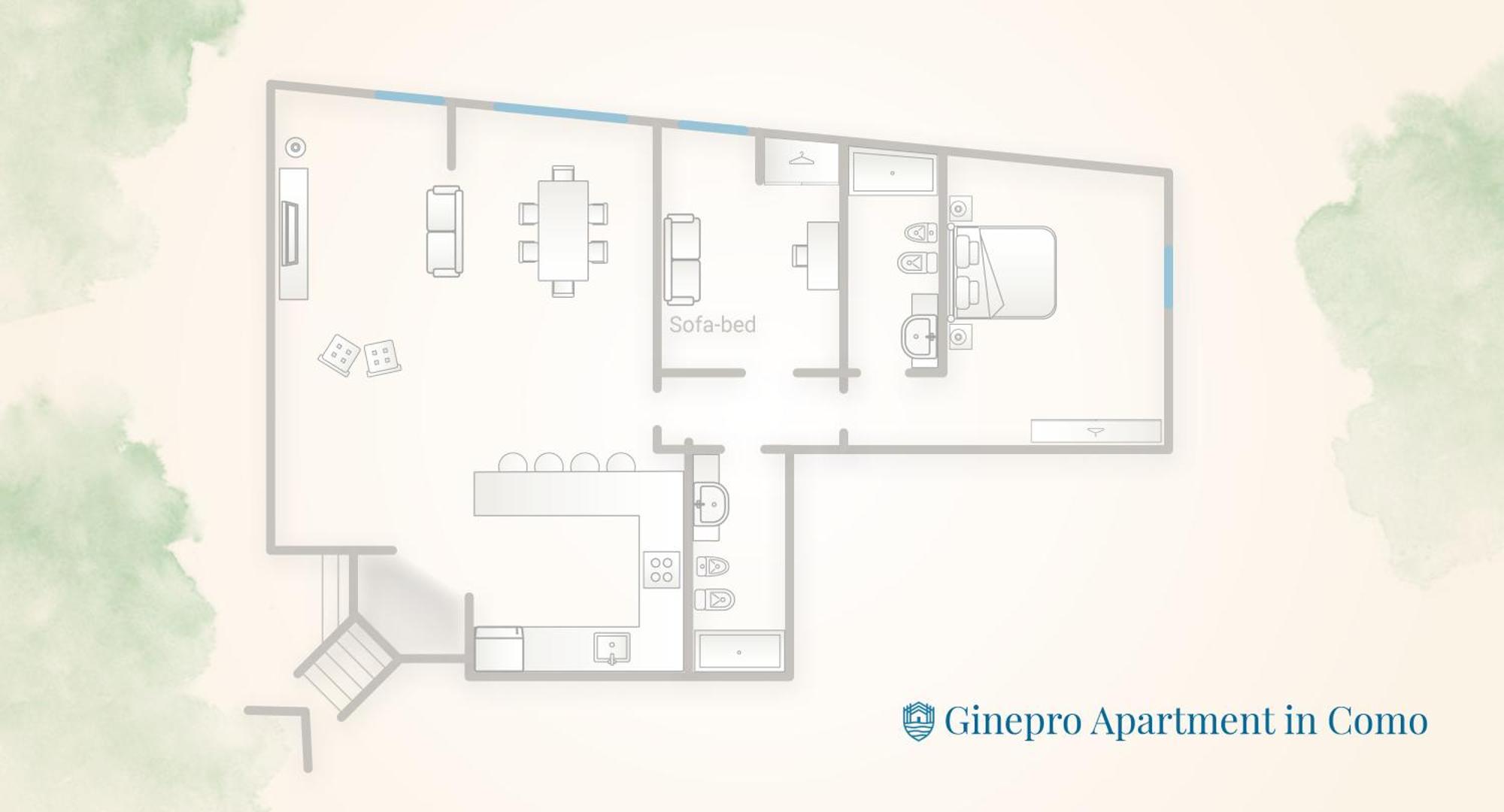 Ginepro & Salvia Apartments In Como By Rent All Como Exterior foto